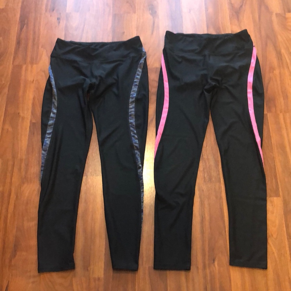 Two pair RBX workout leggings size M